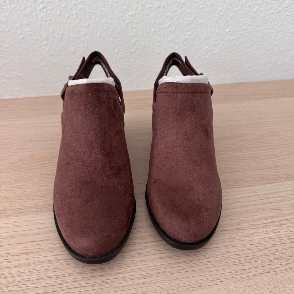 BareTraps Brown Mules - Picture 4 of 8